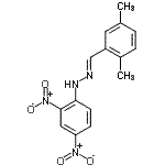CAS#: 152477-96-8, (1E)-1-(2,5-Dimethylbenzylidene)-2-(2,4-Dinitrophenyl)Hydrazine