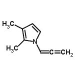 CAS#: 152482-34-3, 2,3-Dimethyl-1-Propadienyl-1H-Pyrrole