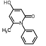 CAS#: 15250-44-9, 4-Hydroxy-6-Methyl-1-Phenyl-2(1H)-Pyridinone