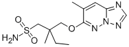 CAS#: 152537-71-8, 2-Methyl-2-[(7-Methyl-[1,2,4]Triazolo[5,1-f]Pyridazin-6-Yl)Oxymethyl]Butane-1-Sulfonamide
