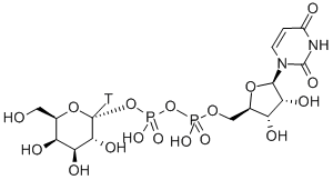 CAS#: 152697-47-7, Uridine 5'-Diphospho-Galactose-[Galactose-1-3H(N)]