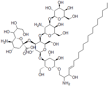 CAS#: 152784-11-7, De-N-acetyllysoGM1