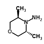 CAS 登录号：152813-25-7， (3R,5R)-3,5-二甲基-4-吗啉胺