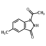 CAS#: 152839-61-7, 1-Acetyl-5-Methyl-1,2-Dihydro-3H-Indazol-3-One
