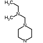 CAS#: 153040-15-4, N-Methyl-N-(1-Piperazinylmethyl)Ethanamine