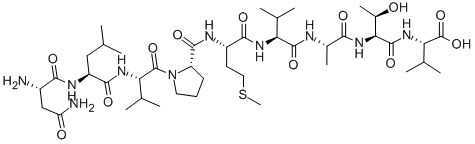 CAS#: 153045-21-7, L-Asparaginyl-L-Leucyl-L-Valyl-L-Prolyl-L-Methionyl-L-Valyl-L-Alanyl-L-Threonyl-L-Valine