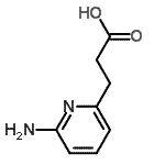 CAS#: 153140-16-0, 3-(6-Amino-2-Pyridinyl)Propanoic Acid
