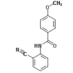 CAS#: 153172-71-5, N-(2-Cyanophenyl)-4-Methoxybenzamide