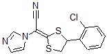 CAS#: 153222-93-6, (2E)-2-[4-(2-Chlorophenyl)-1,3-Dithiolan-2-Ylidene]-2-Imidazol-1-Ylacetonitrile