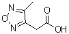 CAS#: 15323-69-0, (4-Methyl-1,2,5-Oxadiazol-3-Yl)Acetic Acid
