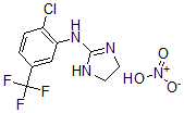 CAS#: 15327-38-5, N-(2-Chloro-5-(trifluoromethyl)phenyl)-4,5-dihydro-1H-imidazol-2-amine mononitrate