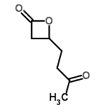 CAS 登录号：153333-40-5， 4-(3-氧代丁基)-2-氧杂环丁酮