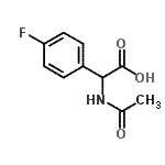 CAS#: 153381-37-4, Acetamido(4-Fluorophenyl)Acetic Acid