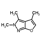 CAS#: 153386-52-8, 2,3,4-Trimethyl-2H-Furo[2,3-c]Pyrazole