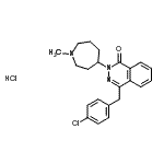 CAS 登录号：153408-28-7， 4-(4-氯苄基)-2-(1-甲基-4-氮杂环庚基)-1(2H)-酞嗪酮盐酸盐(1:1)
