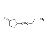 CAS#: 153461-70-2, 3-(1-Pentyn-1-Yl)Cyclopentanone
