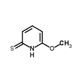 CAS 登录号：153508-43-1， 6-甲氧基-2(1H)-吡啶硫酮