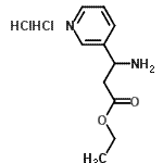 CAS#: 153524-69-7, Ethyl 3-Amino-3-(3-Pyridinyl)Propanoate Dihydrochloride