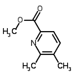 CAS#: 153646-64-1, Methyl 5,6-dimethyl-2-pyridinecarboxylate