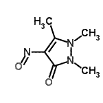 CAS#: 153654-47-8, 1,2,5-Trimethyl-4-Nitroso-1,2-Dihydro-3H-Pyrazol-3-One