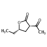CAS#: 153655-37-9, (3S,5S)-3-Acetyl-5-Ethyldihydro-2(3H)-Furanone
