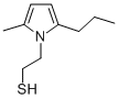 CAS 登录号：153686-99-8， 2-(2-甲基-5-丙基吡咯-1-基)乙硫醇