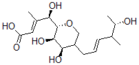 CAS#: 153715-18-5, (E,4R)-4-[(2S,3R,4R)-3,4-Dihydroxy-5-[(E,5S)-5-Hydroxy-4-Methylhex-2-Enyl]Oxan-2-Yl]-4-Hydroxy-3-Methylbut-2-Enoic Acid