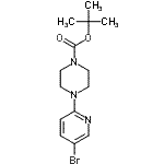 CAS#: 153747-97-8, 2-Methyl-2-Propanyl 4-(5-Bromo-2-Pyridinyl)-1-Piperazinecarboxylate