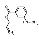 CAS#: 153775-51-0, Allyl 3-(Methylamino)Benzoate