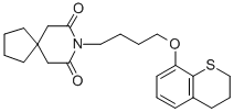 CAS#: 153804-28-5, 8-(4-Thiochroman-8-Yloxybutyl)-8-Azaspiro[4.5]Decane-7,9-Dione