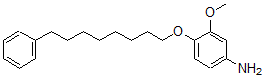 CAS#: 15382-78-2, 3-Methoxy-4-(8-Phenyloctoxy)Aniline