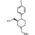 CAS#: 153888-27-8, [(3S,4R)-1-Ethyl-4-(4-Fluorophenyl)-3-Piperidinyl]Methanol