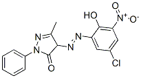 CAS#: 15394-93-1, 4-[(5-Chloro-2-Hydroxy-3-Nitrophenyl)Azo]-3-Methyl-1-Phenyl-2-Pyrazolin-5-One