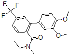 CAS#: 154025-04-4, 2-(3,4-Dimethoxyphenyl)-N-Ethyl-N-Methyl-4-(Trifluoromethyl)Benzamide