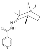 CAS 登录号:15407-86-0, N'-(1,3,3-三甲基降冰片烷-2-亚基)异烟酰肼