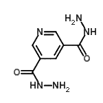 CAS 登录号：15420-53-8， 3,5-吡啶二甲酸二酰肼