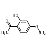 CAS#: 154317-49-4, 1-[4-(Aminooxy)-2-Hydroxyphenyl]Ethanone