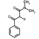 CAS#: 154353-55-6, 2-Fluoro-N,N-Dimethyl-3-Oxo-3-Phenylpropanamide