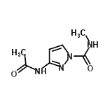 CAS#: 154366-45-7, 3-Acetamido-N-Methyl-1H-Pyrazole-1-Carboxamide