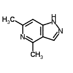 CAS#: 154390-78-0, 4,6-Dimethyl-1H-Pyrazolo[4,3-c]Pyridine
