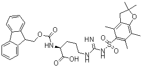 CAS#: 15445-77-9, FMOC-N-omega-(2,2,4,6,7-pentamethyldihydrobenzofuran-5-sulfonyl)-L-arginine