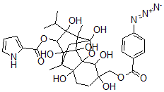 CAS#: 154504-97-9, 9-Hydroxy-21-(4-azidobenzoyloxy)-9-epiryanodine