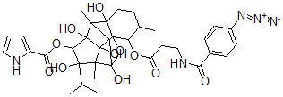 CAS#: 154505-02-9, 10-O-(3-(4-Azidobenzamido)propionyl)ryanodine