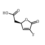 CAS#: 154540-22-4, [(2R)-4-Fluoro-5-Oxo-2,5-Dihydro-2-Furanyl]Acetic Acid