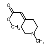CAS#: 154594-25-9, Methyl 2-(1-Methyl-4-Piperidylidene)Acetate