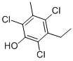 CAS#: 15460-04-5, 2,4,6-Trichloro-3-Ethyl-5-Methyl-Phenol