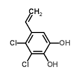 CAS#: 154638-90-1, 3,4-Dichloro-5-Vinyl-1,2-Benzenediol