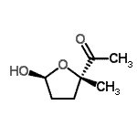 CAS 登录号：154783-52-5， 1-[(2S,5S)-5-羟基-2-甲基四氢-2-呋喃基]乙酮