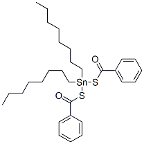 CAS#: 15481-47-7, Bis(Benzoylthio)Dioctylstannane