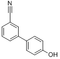 CAS 登录号：154848-44-9， 3-(4-羟基苯基)苯甲腈